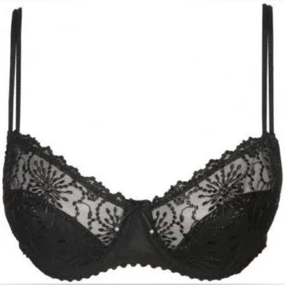 Marie Jo Jane Moulded Underwire Black Bra